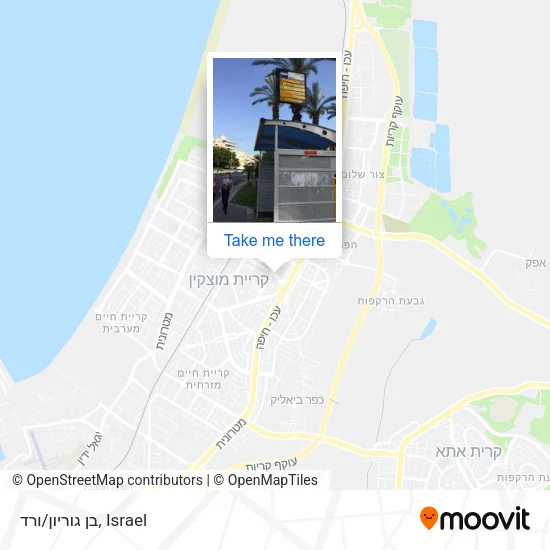 Карта בן גוריון/ורד