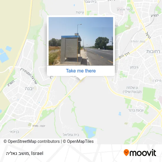 Карта מושב גאליה