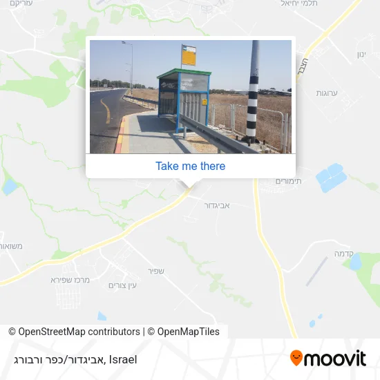 Карта אביגדור/כפר ורבורג