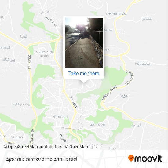 Карта הרב פרדס/שדרות נווה יעקב