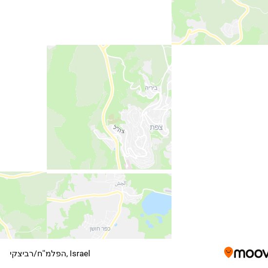 הפלמ''ח/רביצקי map