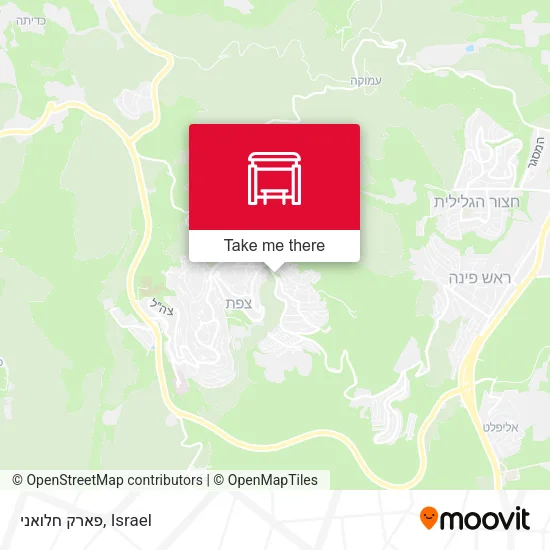Карта פארק חלואני