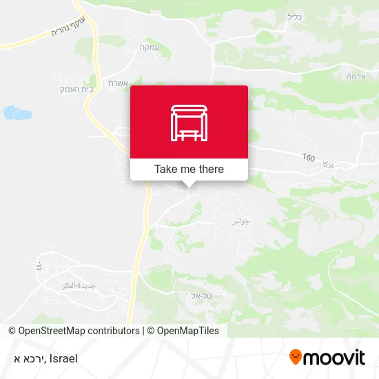 Карта ירכא א