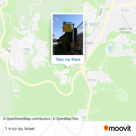 Карта נוף כנרת 1