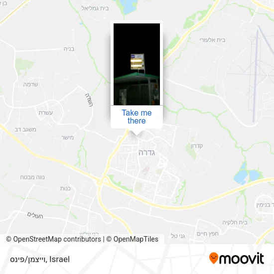 Карта וייצמן/פינס