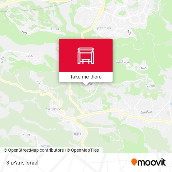 יובלים 3 map