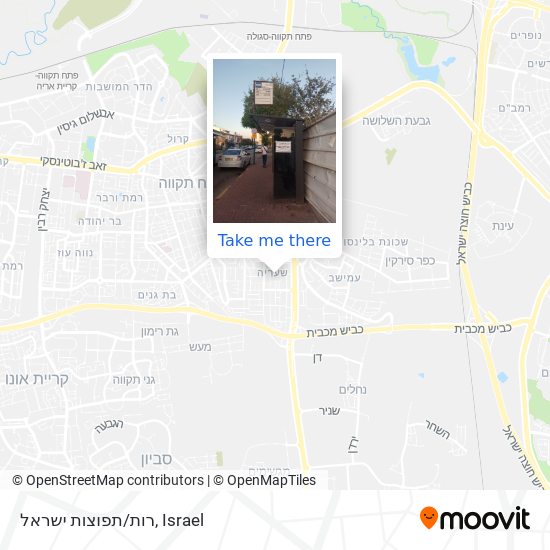 רות/תפוצות ישראל map