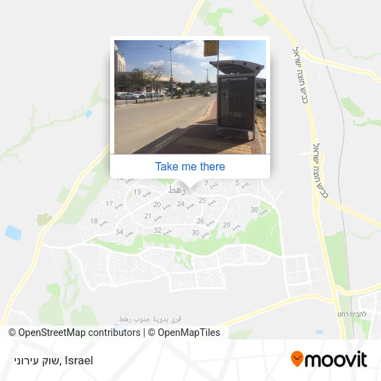 Карта שוק עירוני