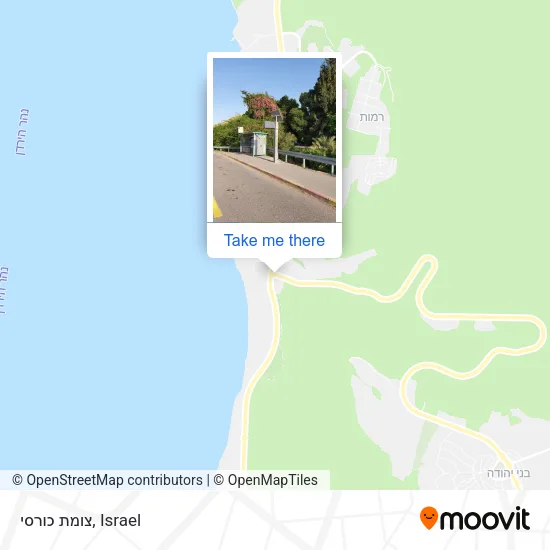 Карта צומת כורסי