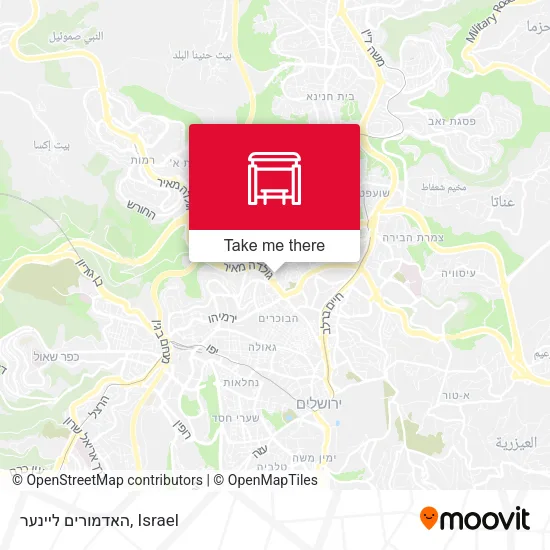 Карта האדמורים ליינער