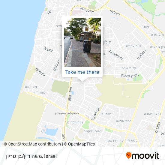 משה דיין/בן גוריון map
