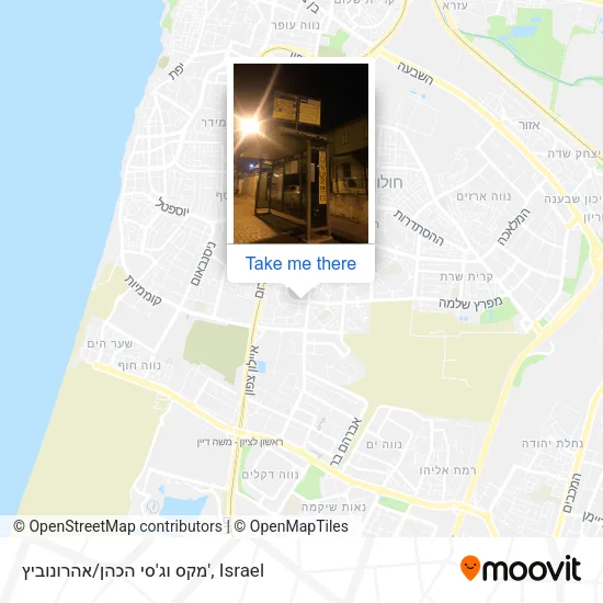 Карта מקס וג'סי הכהן/אהרונוביץ'