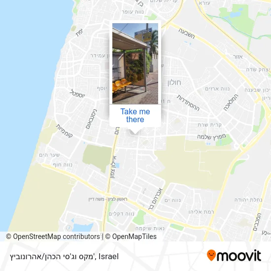 Карта מקס וג'סי הכהן/אהרונוביץ'