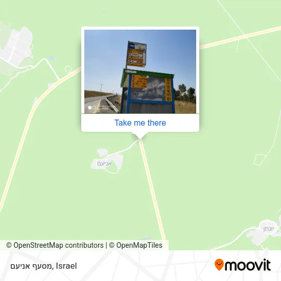 Карта מסעף אניעם