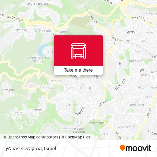 Карта הנטקה/שמריהו לוין