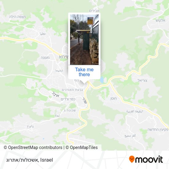 אשכולות/אתרוג map