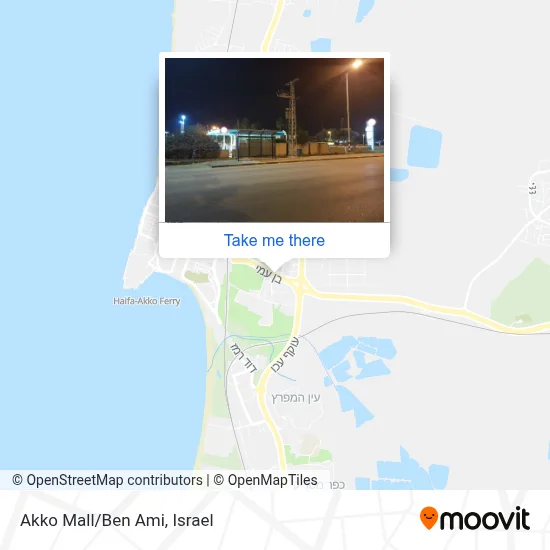 Akko Mall/Ben Ami map