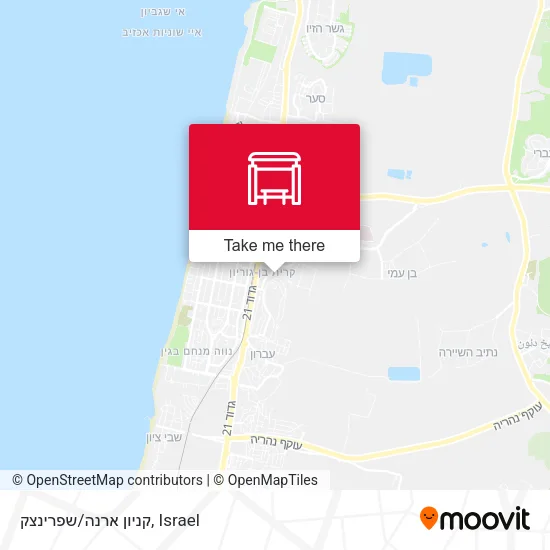 Карта קניון ארנה/שפרינצק