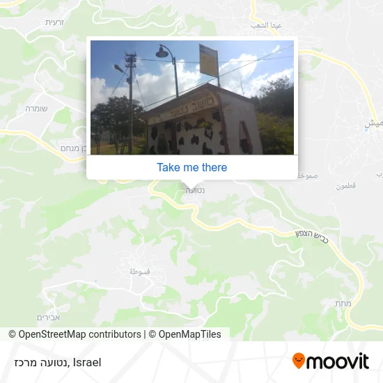 Карта נטועה מרכז