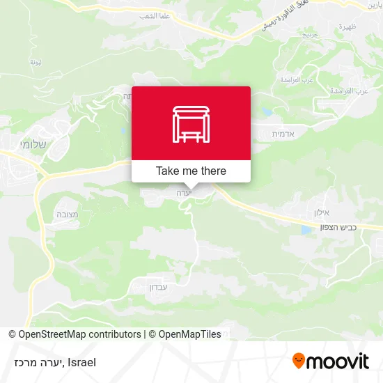 Карта יערה מרכז