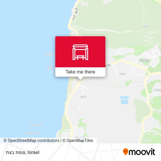 Карта צומת בצת