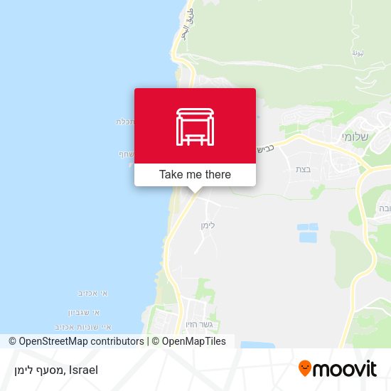 Карта מסעף לימן