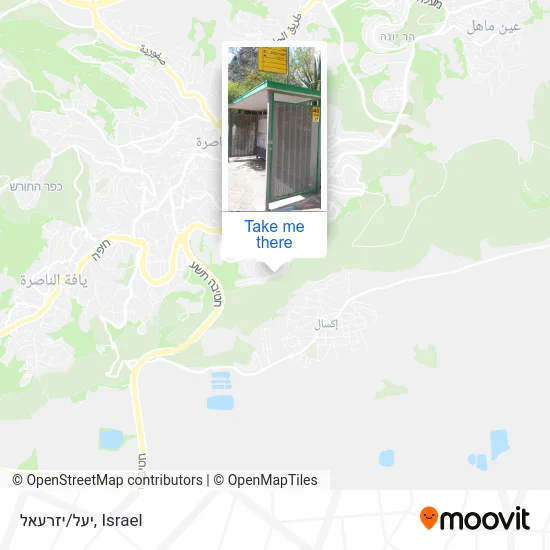 Карта יעל/יזרעאל