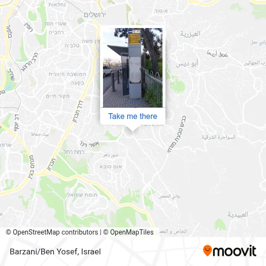 Barzani/Ben Yosef map