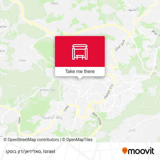 Карта סאליזיאן/דון בוסקו