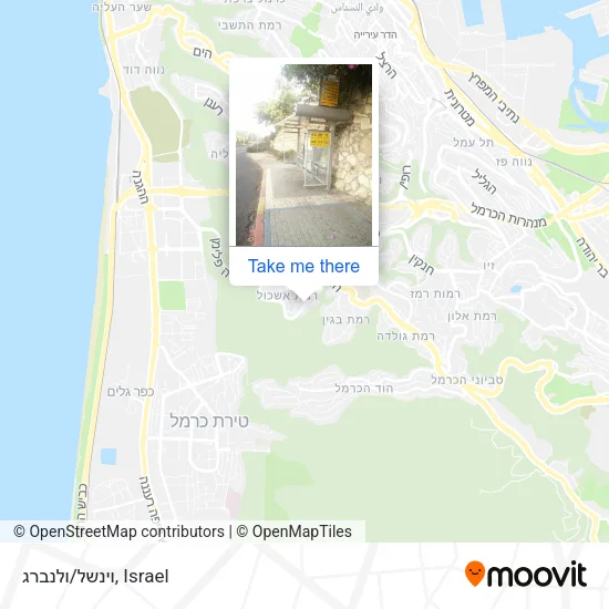 Карта וינשל/ולנברג