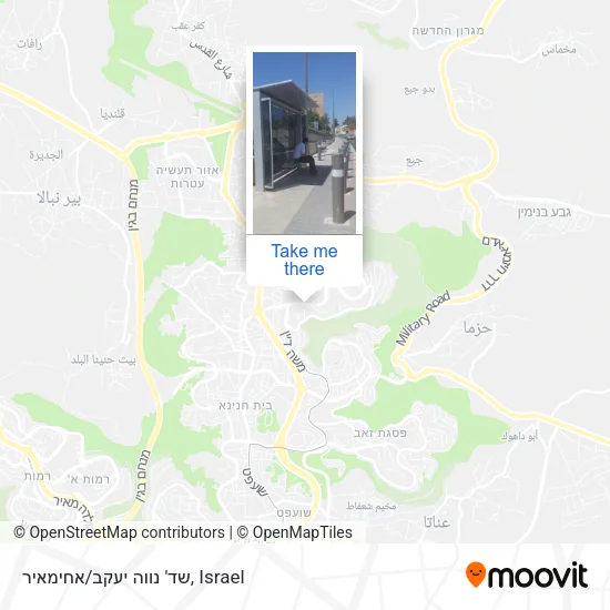 Карта שד' נווה יעקב/אחימאיר