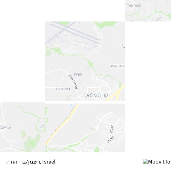 וייצמן/בר יהודה map