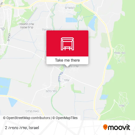 Карта שדה נחמיה 2