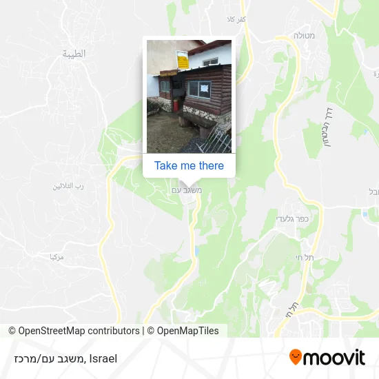 Карта משגב עם/מרכז