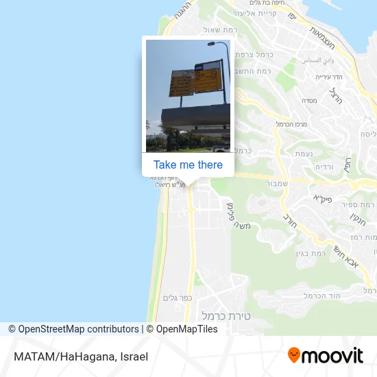 MATAM/HaHagana map