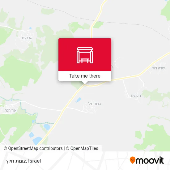 Карта צומת חלץ