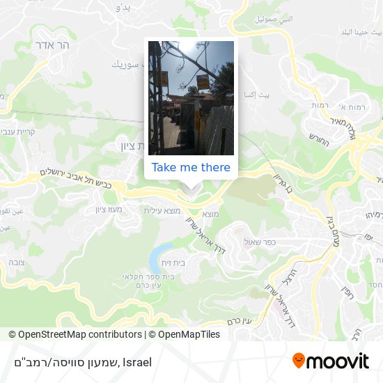 Карта שמעון סוויסה/רמב''ם