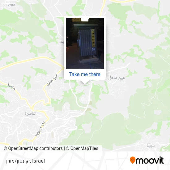 Карта יקינטון/מורן