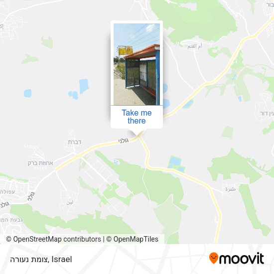 Карта צומת נעורה