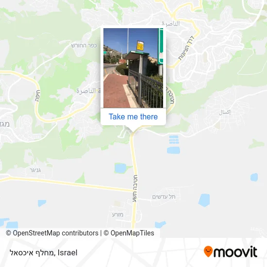 Карта מחלף איכסאל