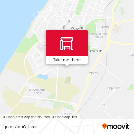 לוטוס/בת חן map