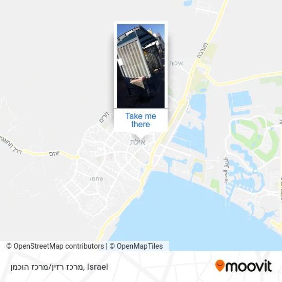 Карта מרכז רזין/מרכז הוכמן