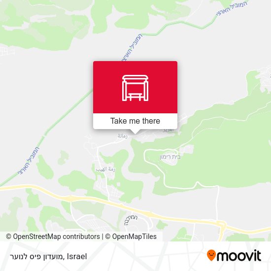 מועדון פיס לנוער map