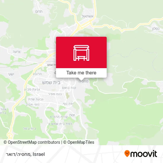 מחסיה/דואר map