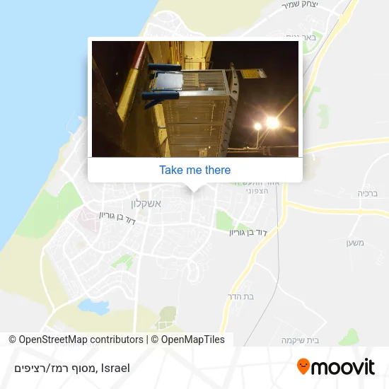 Карта מסוף רמז/רציפים