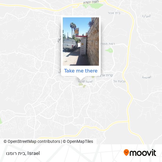 בית רומנו map