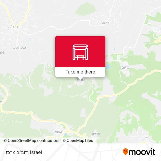 Карта דוב''ב מרכז