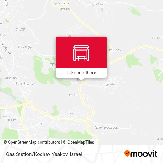 Gas Station/Kochav Yaakov map