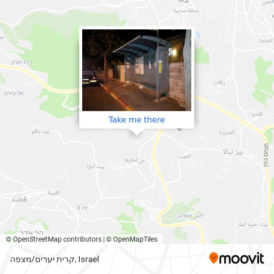 קרית יערים/מצפה map