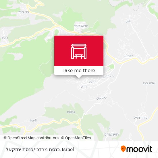 Карта כנסת מרדכי/כנסת יחזקאל